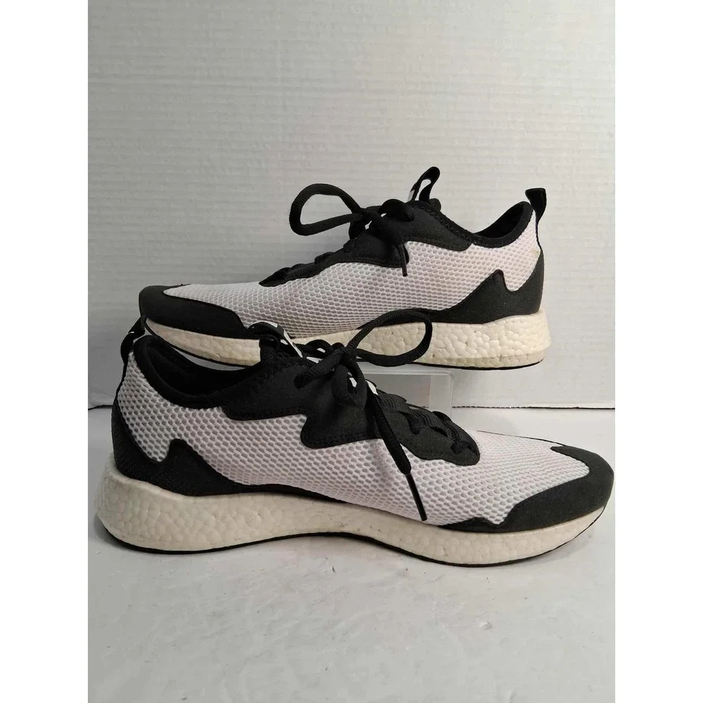 Puma NRGY Knit Running Shoes Black White Mens Size‎ 9 Athletic Sneakers READ